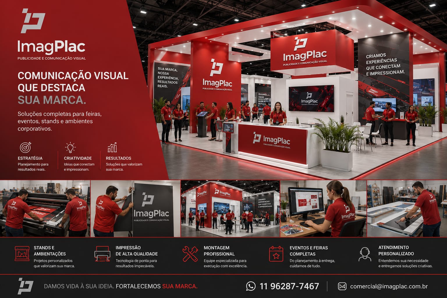 Adesivação de Stand-Adesivos para Stand / Feiras / Eventos em são paulo 2026