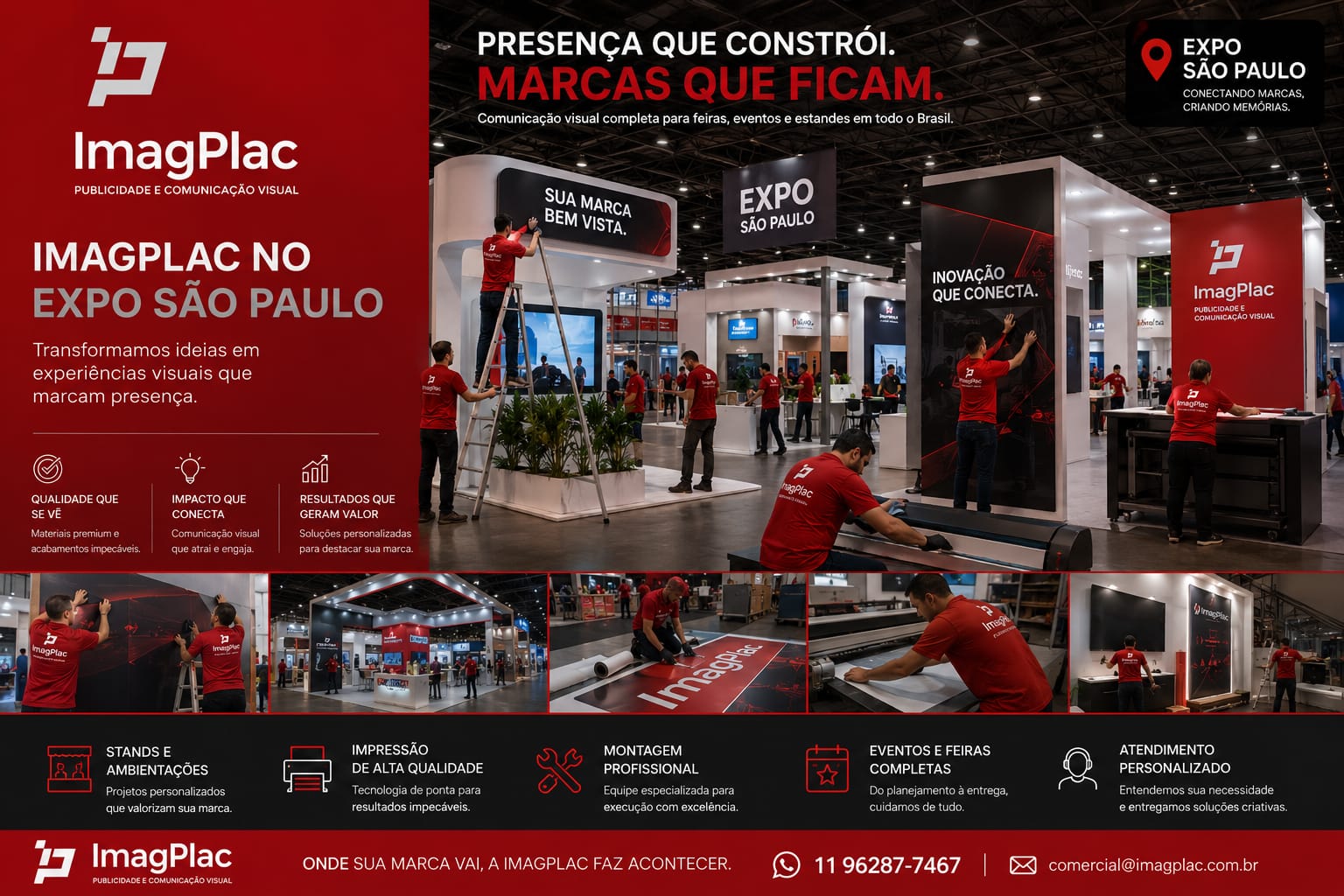 Adesivação de Stand-Adesivos para Stand / Feiras / Eventos em são paulo 2026